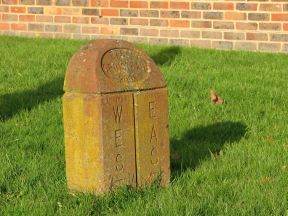 Greenwich Meridian Marker; England; West Sussex; East Grinstead